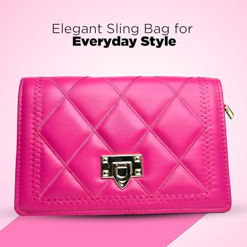 Image of SAGEWARE Casual Sling Purse for Women, Fashion Sling Bag, Sling Bag with Adjustable Strap | Designer Crossbody Purse for Girls & Women | Trendy Party, Casual & Office