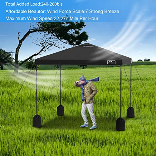 Image of KAMPKEEPER Side Tent,1 /2 Person Camping Tent for 10' x 10' Pop Up Canopy
