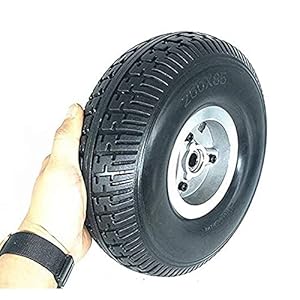 Elektrische scooterbanden, 10-inch vaste band explosieveilige wielen, 4.10/3.50-4 antislip slijtvaste punctie-resistente…