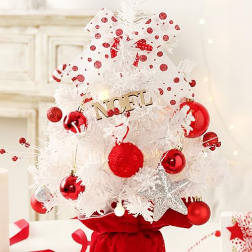 Árbol de Navidad pequeño para escritorios sin espacio y con música 6