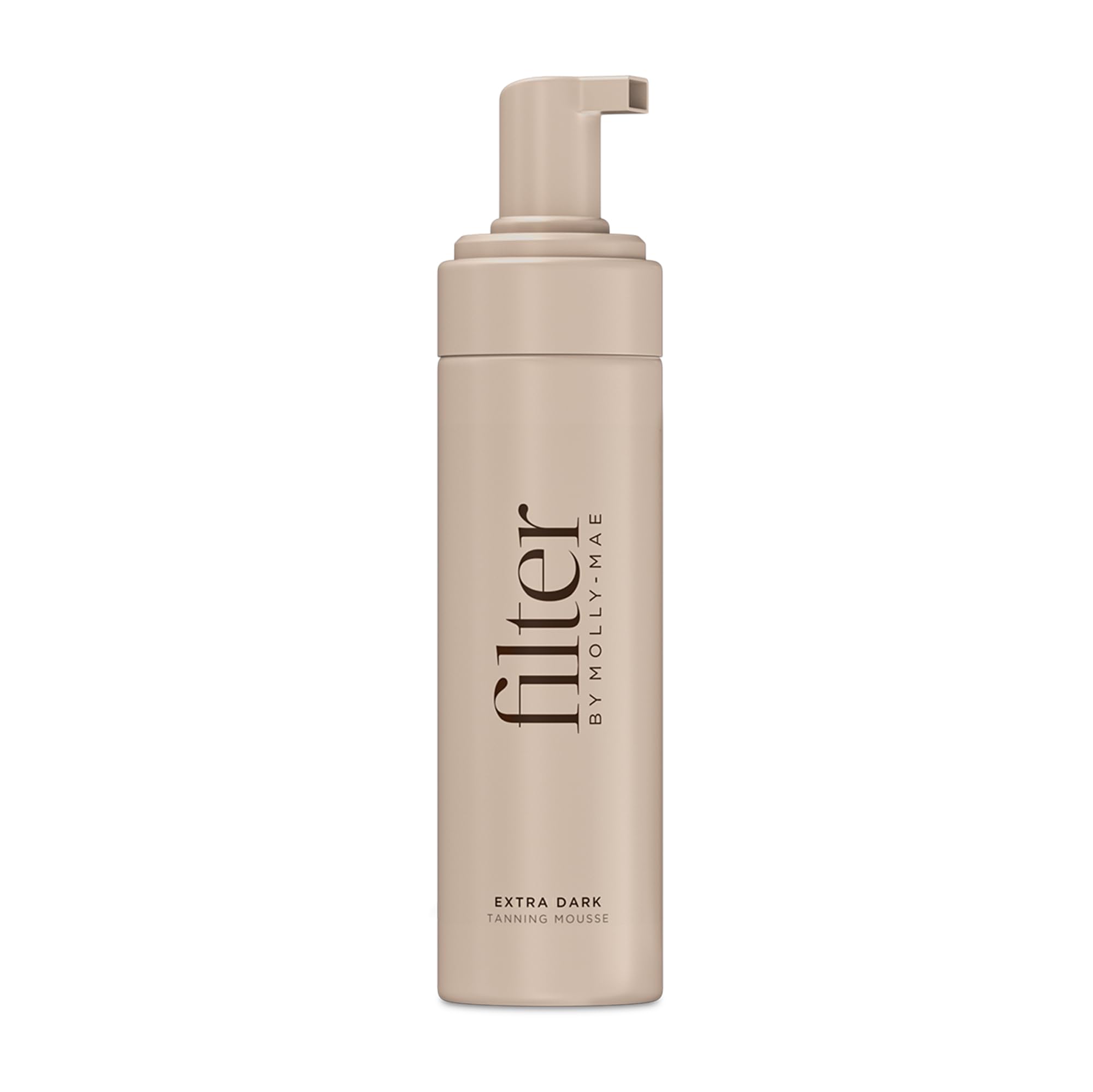 Filter By Molly-Mae Self Tanning Mousse | Fast Drying Fake Tan | Streak Free | Bronzed Glow | Moisturising Foam | Develops Fast | Long Lasting | Extra Dark