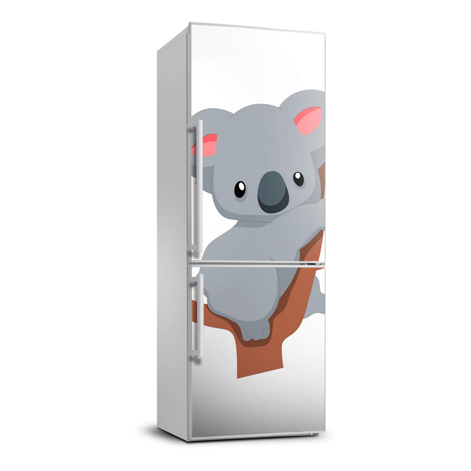 Autocollant frigo 70x190cm déco cuisine sticker panda de chez Tulup