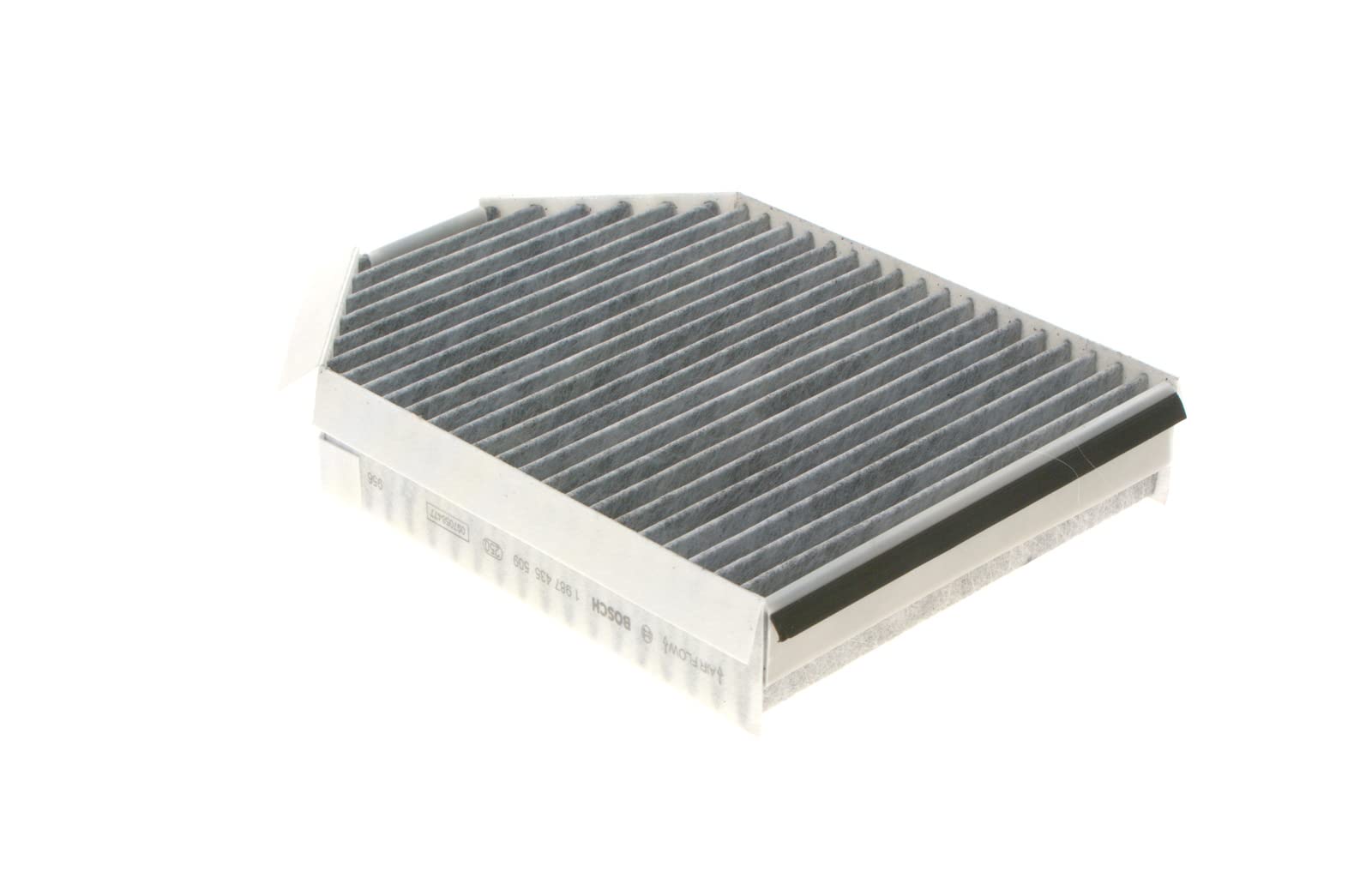 Bosch R5509 Filtre d'Habitacle à Charbon Actif de Remplacement - Contre les Mauvaises Odeurs, le Pollen et la Poussière pour un air plus pur à l’Intérieur du Véhicule