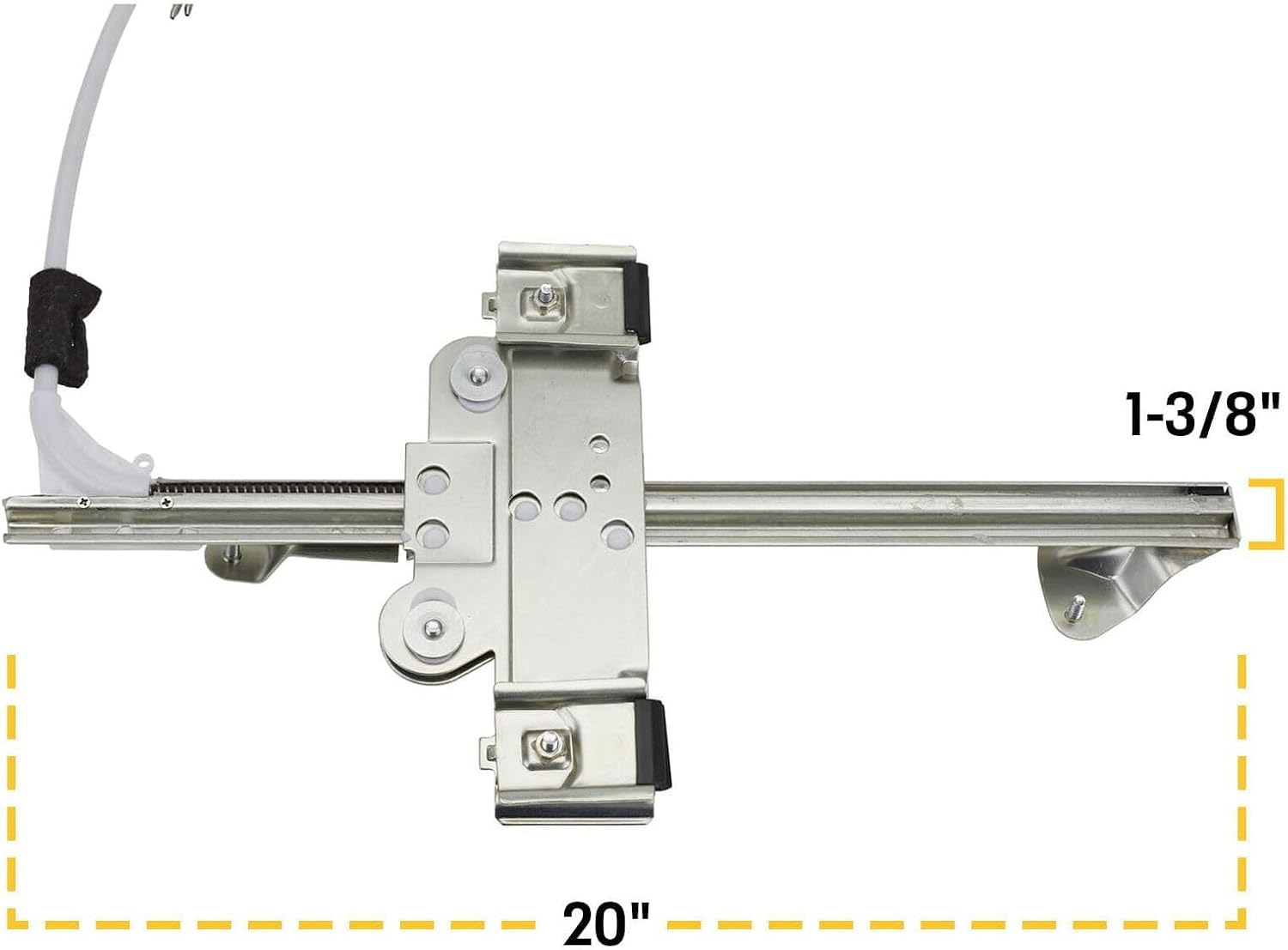 Fits Universal Hotrod Electric Power Window Conversion Installation Kit 5" Wide X 6-1/4" Long-Motors 91123332,Strict QC