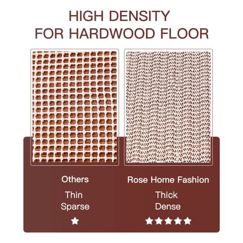 Rose Home Fashion Round Rug Pads 6' No Slip Rug Pads Rug Pads For Hardwood Floors, 6 Ft Strong Gripe Non Skid Rug Pads #TOP3