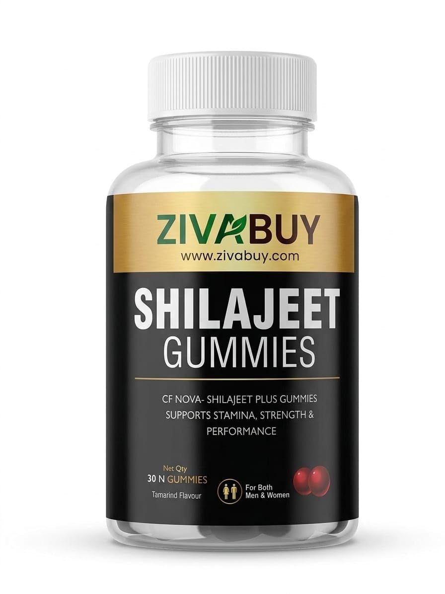 ZIVABUY Shilajeet Gummies | Supports Stamina, Strength and Performance-image-25
