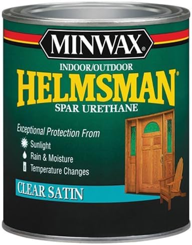 Minwax 63200 Helmsman Spar Urethane Clear Gloss Finish Quart Varnish Amazon Canada