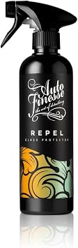 Auto Finesse Repel Glass Protector 500ml | Streak-Free Window Cleaner/Protector for Cars | Exterior Use | Repels Dirt & Grime | UK Made