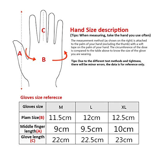 Image of KINGBARON Black Fullfinger Tactical Motorcycle Gloves Hard Knuckles Hand Motorbike Riding Cycling Gloves (XL)