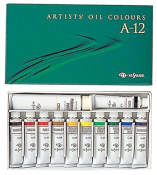 KUSAKABE クサカベ ARTIST OIL COLOURS ACADEMY12 アカデミー12 油絵具 12色 新品 未開封 クサカベ油絵具セット】 専門家用12色セット(アカデミー12