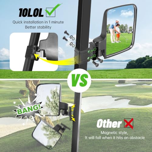 10L0L No-Drilling Side Mirrors
