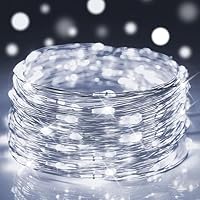 Btfarm - Cadena De Luces Solar Para Exteriores, 2 X 8 M, 80 Ledes