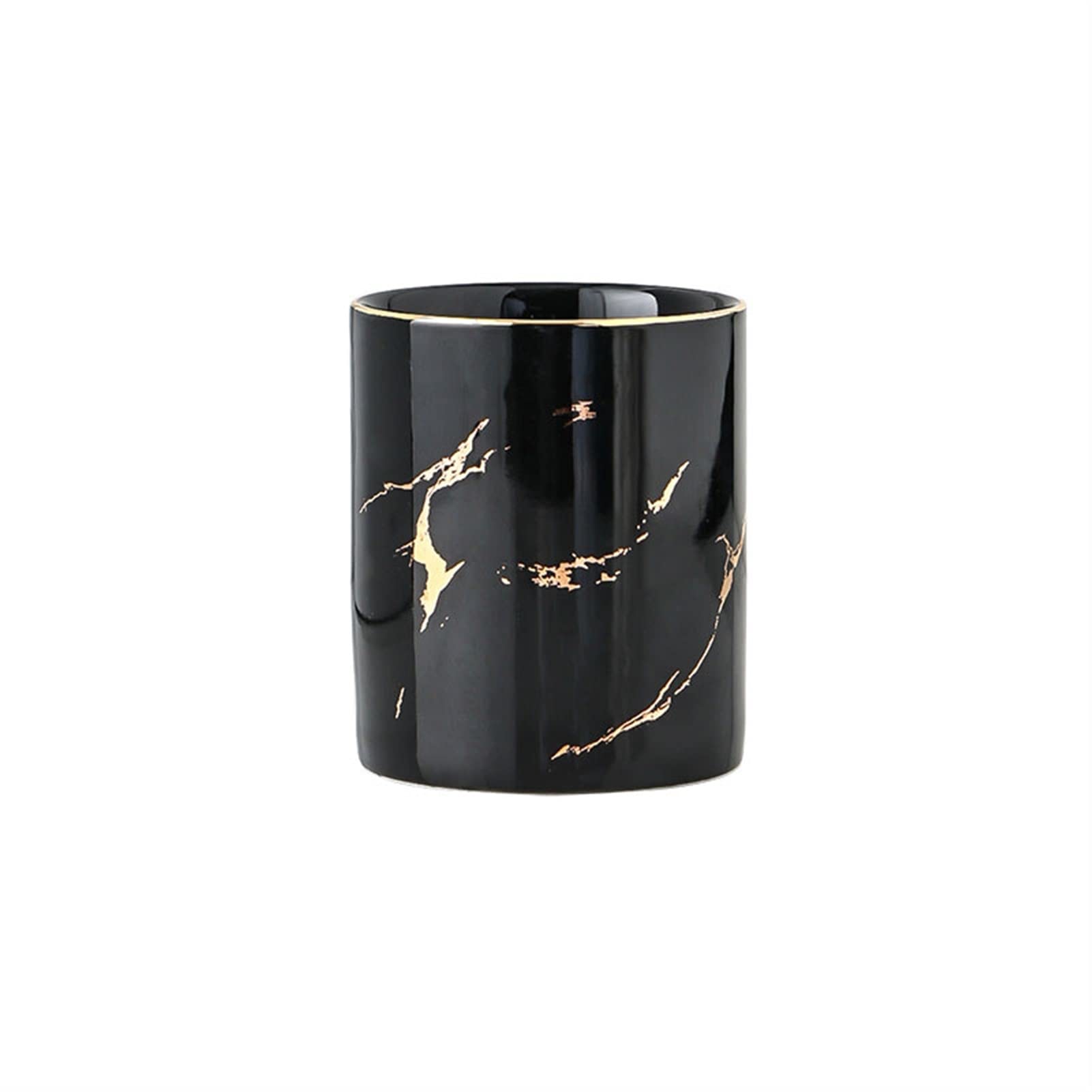 Porte Stylo Bureau Porte-stylo en céramique de bureau de bureau moderne rangement crayon tasse d'étudiant maquillage de maquillage de maquillage peigne de rangement Porte-crayons/Porte-stylo ( Color :