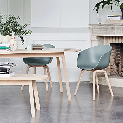 Image of Polypropylene Modern, Designer Chair (Grey) - Set of 2
