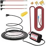 KILIGEN ドライブレコーダー用 Mini USB電源直結コード 低電圧保護 12V/24V対応 24時間駐車監視 5V-2.5Amp輸出 電源ケーブル ドラレコレーダー/探知機/GPS対応