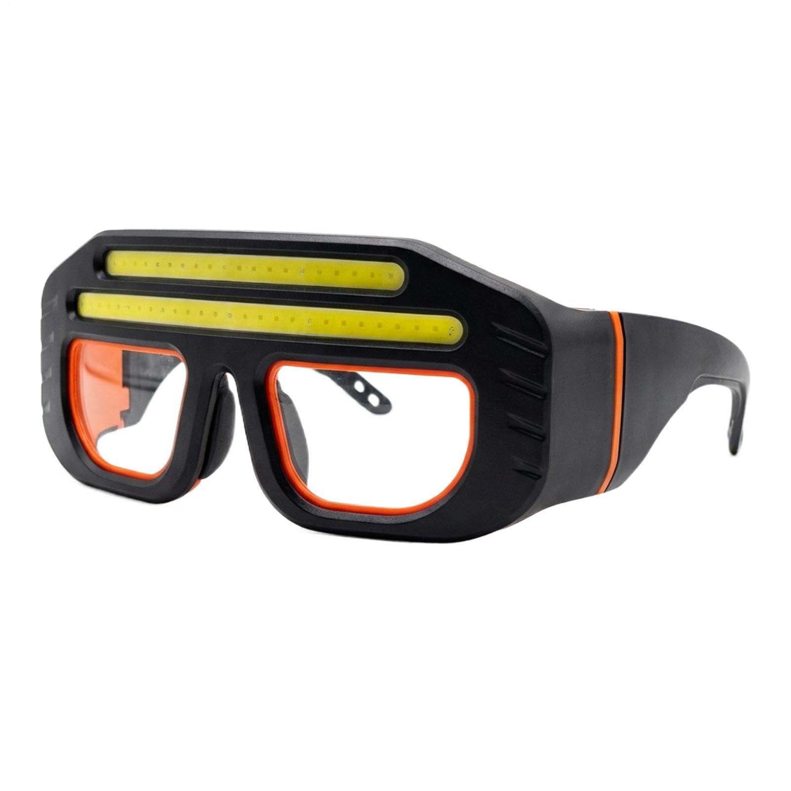 Gafas tipo linterna frontal recargables con sensor de movimiento integrado 8
