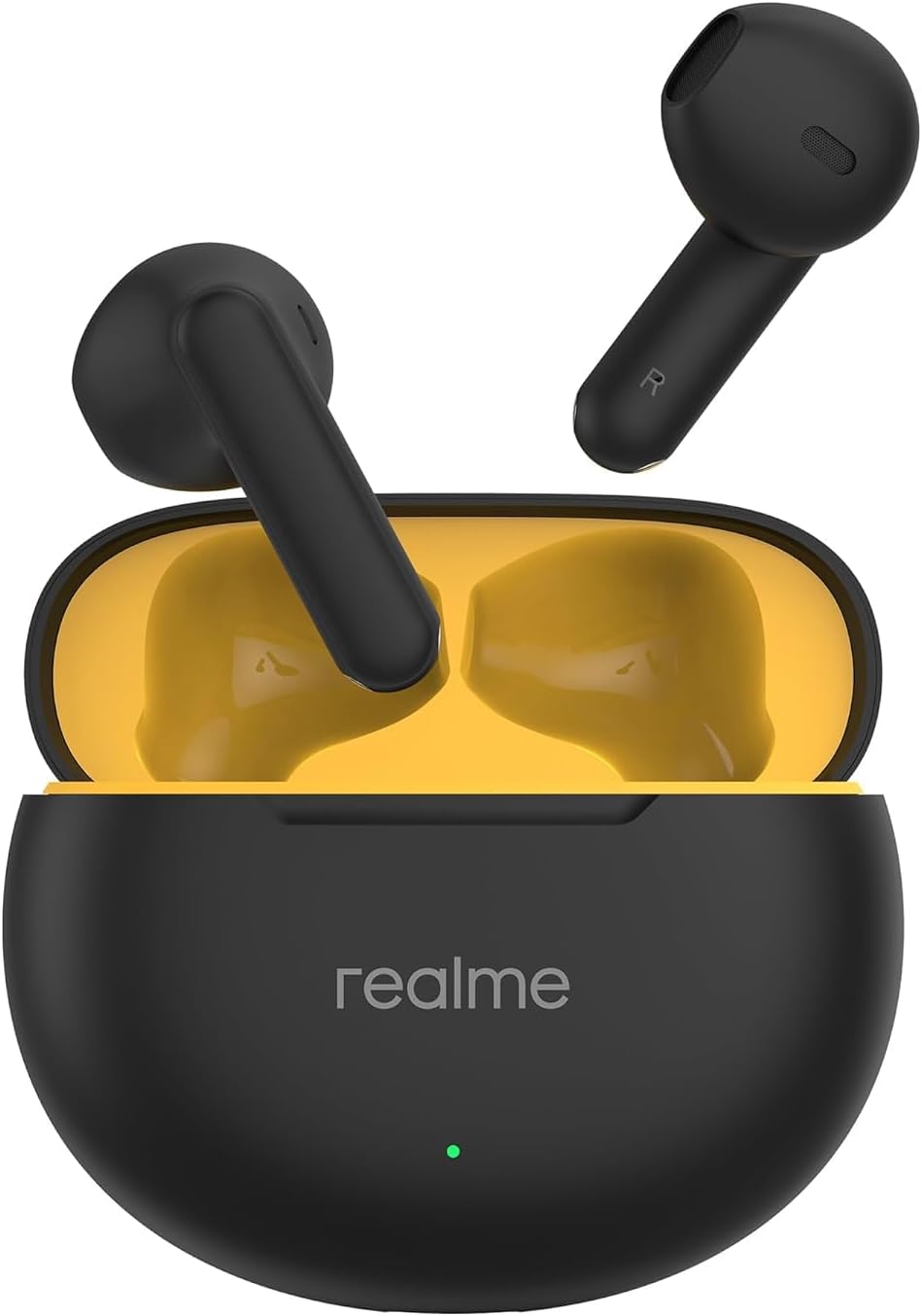realme Buds T01 Truly Wireless in-Ear Earbuds with AI ENC for Calls, 13mm Dynamic Driver, Upto 28Hrs Battery, 88mm Latency, Bluetooth V5.4 & Google Fast Pair - (Black)