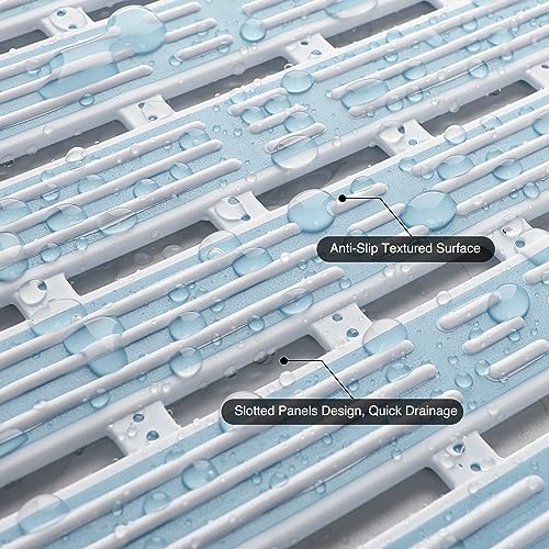 WELTRXE Bath Mat Non Slip Anti Mould, Anti Slip Shower Mats - Image 3