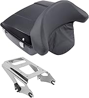 Vista 13 de Kit de cojín para respaldo de maletero de motocicleta modificado TCMT con caja de equipaje para Harley Touring 1997-2013 Road King Road Glide Street