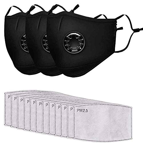 PM 2.5 Activated Carbon Filter Insert 5 Layers, Eternal Home Protective Filter, Effective Non-Woven Fabrics Cotton Filter (12 pcs +3 MASK)