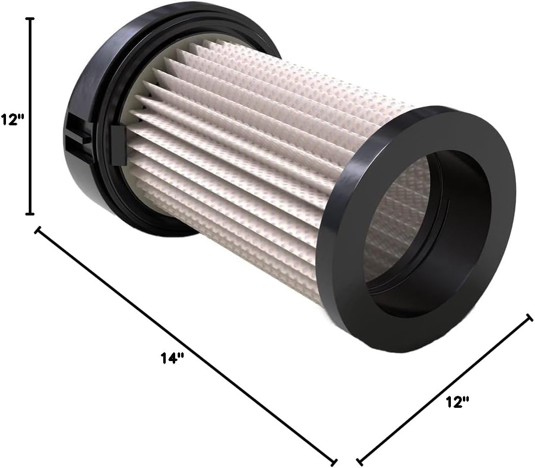 Replacement Vacuum Filter – Compatible with Eye-Vac Part # EV-PMF Pre-Motor Filter - Fits Eye-Vac Professional Units - by Think Crucial