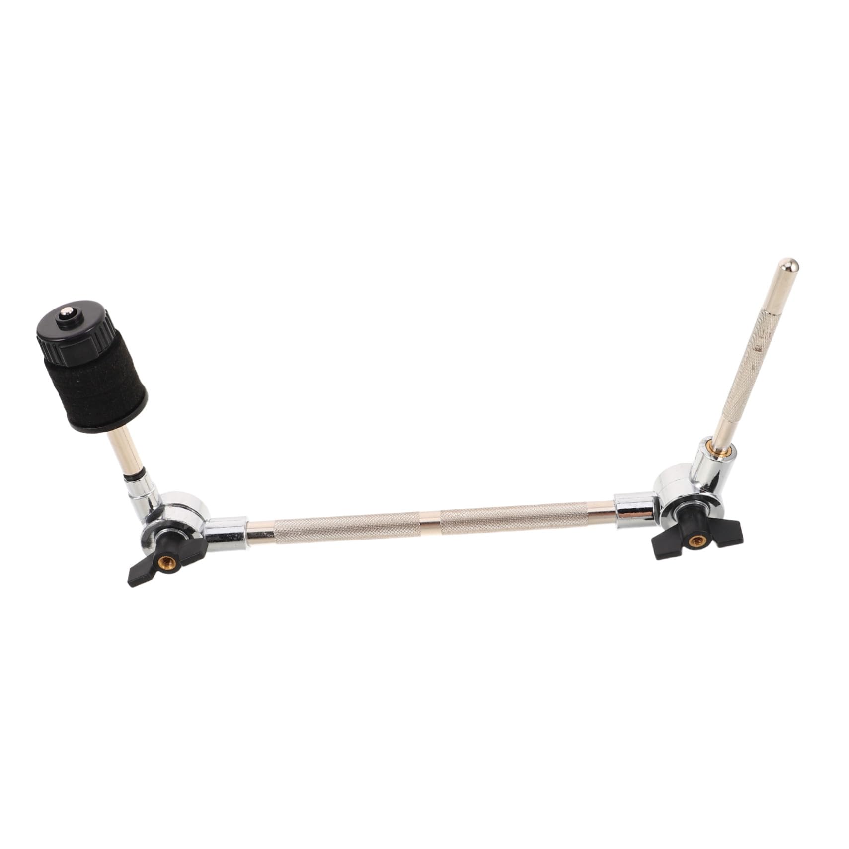 Extensión para Hardware de Batería Soporte de Brazo para Platillo Multiángulo Montaje Rack para Percusión Accesorio Compacto y Resistente para Splash Cymbal y Cowbell Compatible