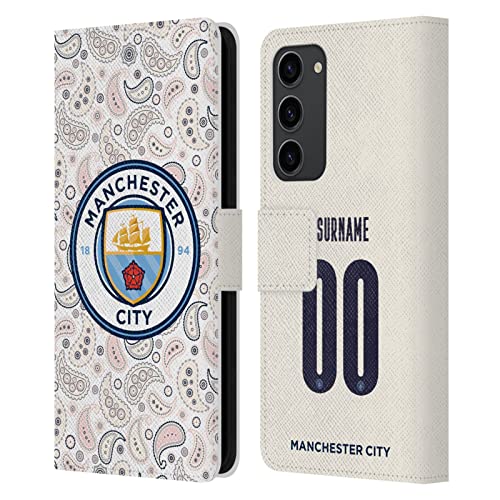 Carcasa de cuero Man City para Samsung S23+ ideal en el estadio