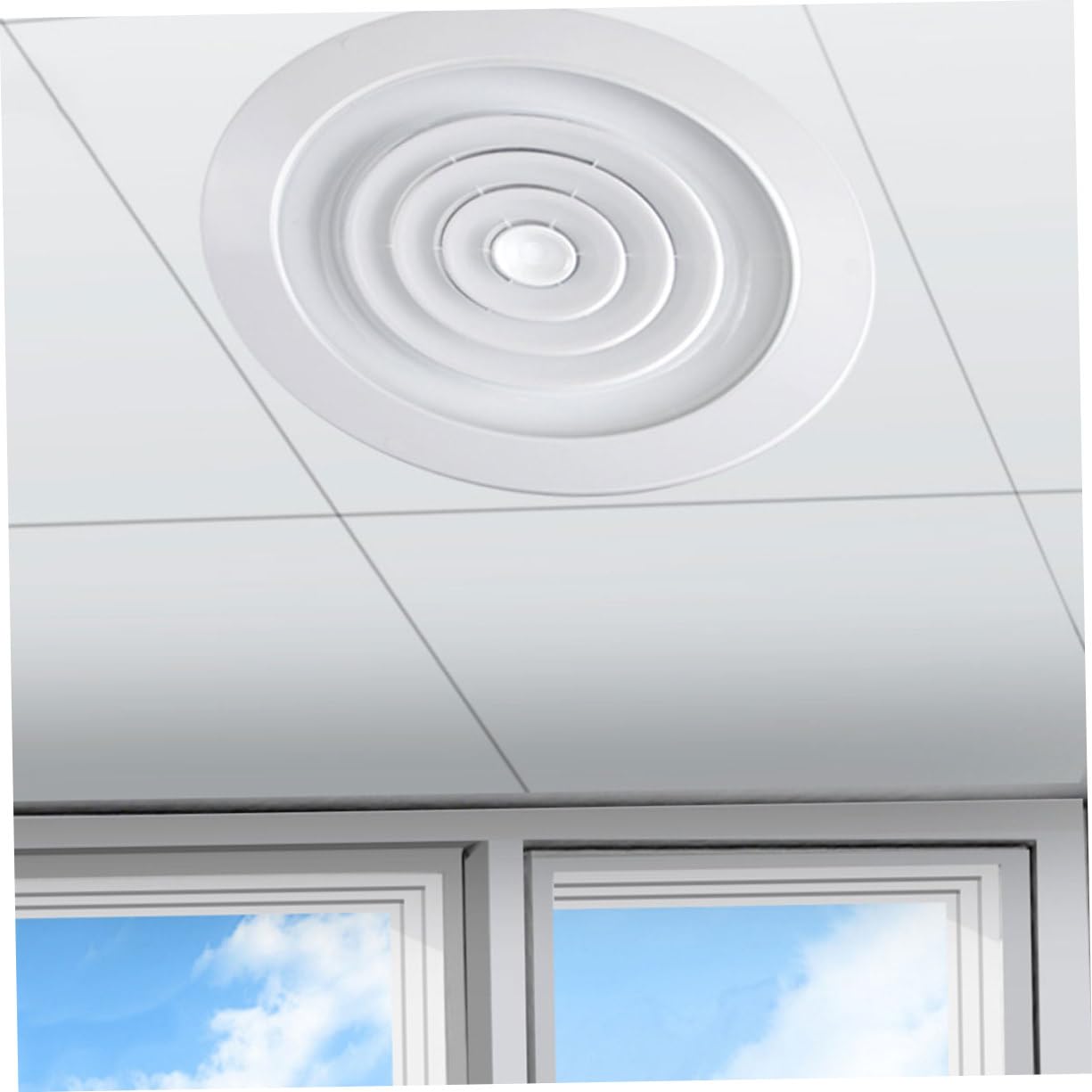 OSALADI 3 Pezzi Efficiente Diffusore Di Ventilazione Dellaria Copertura Di Sfiato Del Soffitto Ventola Di Scarico Sfiato Per Casa Ufficio
