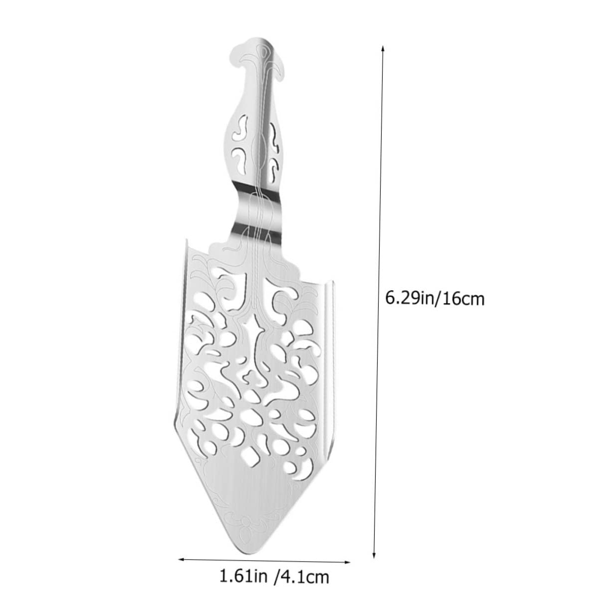 VINTORKY 2Pcs Delicate Absinthe Spoon Dripper for Sugar Dissolving for Cocktails and Bar Use Rustproof Design for Practical Daily Use