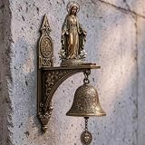 Vintage Bell Antyczna ochrona i pokój dekoracja religijna