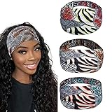 Diademas para mujer hechas de tela de licra natural suave y elástica de alta tecnología con gran transpirabilidad, ofrece agradable al tacto, absorbe el sudor y es cómoda de llevar, te mantiene fresca sin hinchazón.