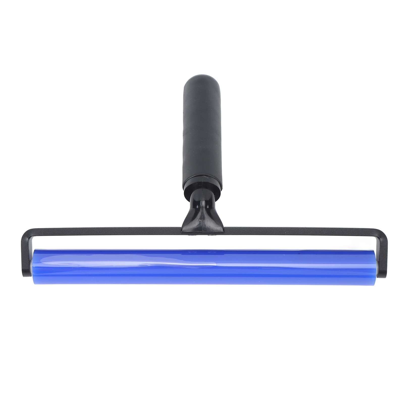 Rodillo de pelusa pegajoso, rodillo de eliminación de polvo mediano, rodillo de película de pantalla, rodillo de silicona azul estático, reutilizable, lavable, recogedor de polvo de viaje, cepillo