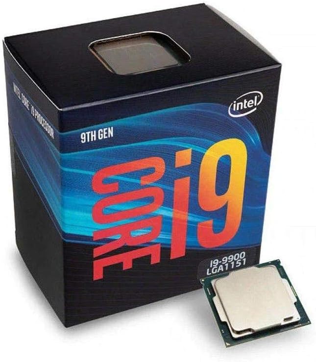 Core i9-9900 Coffee Lake Processor 3.1GHz 8.0GT/s 16MB LGA 1151 CPU, Retail