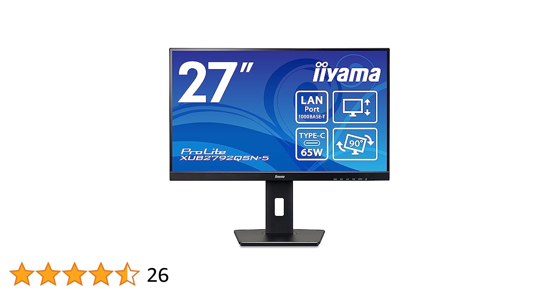 Amazon.co.jp: iiyama モニター ディスプレイ 27インチ WQHD USB