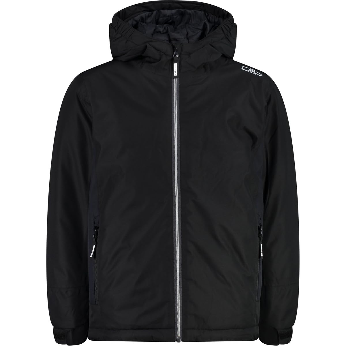 CMP Campagnolo, Jungen, Winterjacken, Hoodie, Schwarz, (110)