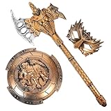 Holibanna コスプレセット 古銅色 小道具 軽量プラスチック製 舞台パフォーマンス 仮装パーティー用セット 1Set