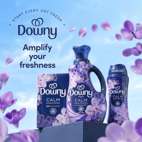 Downy Infusions CALM Liquid Fabric Softener, Soothing Lavender And Vanilla Bean, 56 Fl Oz, Fabric Conditioner For Softness And Scent, Pack of 2 - image 8