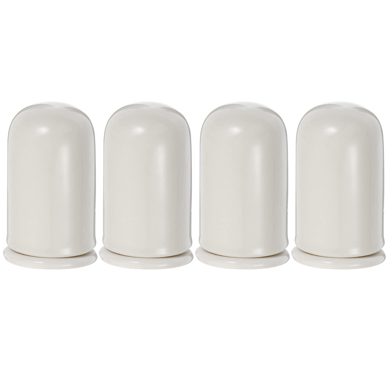 LAPYAPPE 4pcs Ceramic Toothpick Holder Elegant Porcelain Toothpick Dispenser for Home Restaurant and Shop Dustproof Design Housewarming present