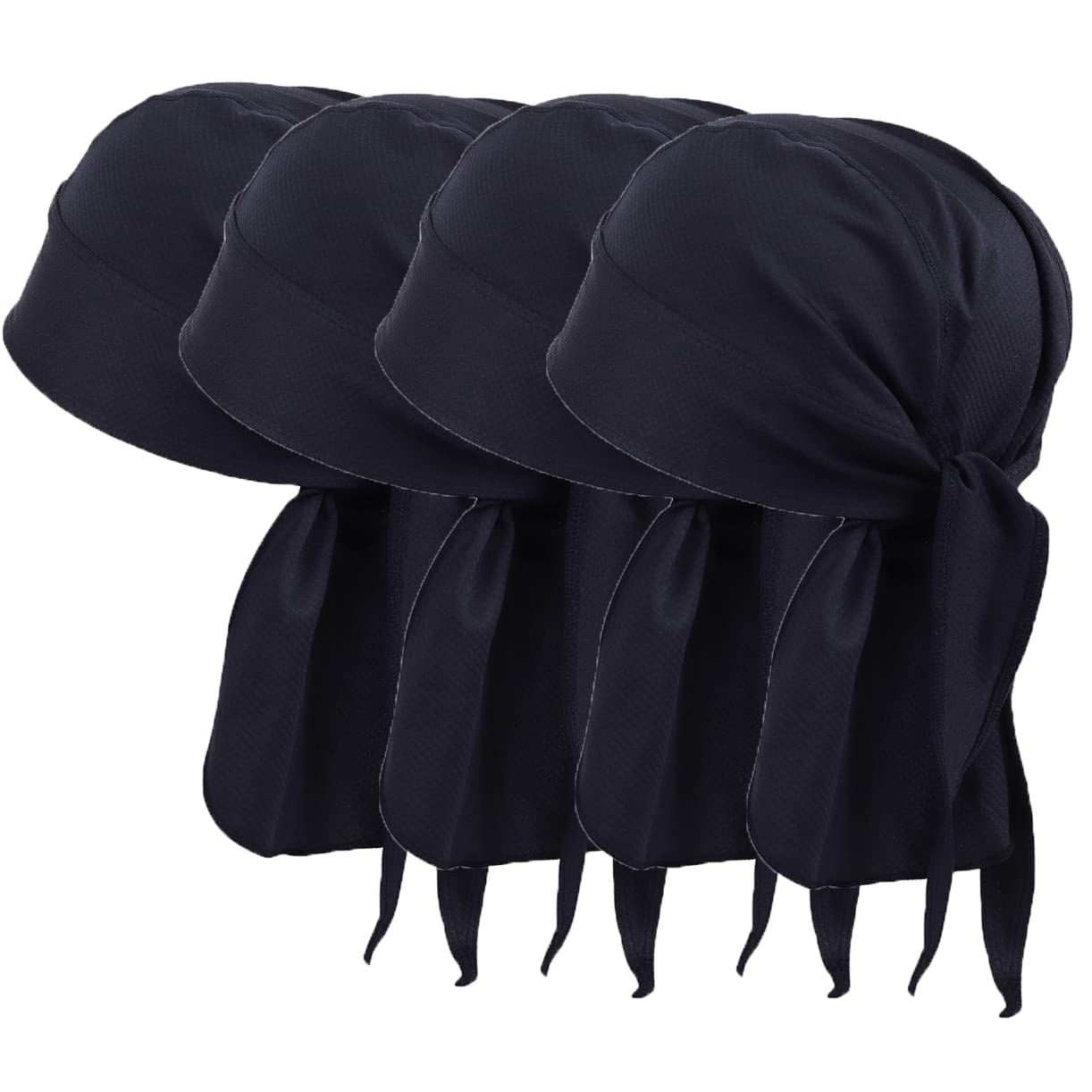 Cooling Do Rag Skull Cap for Men Women Helmet Liner Sweat Wicking Breathable Head Scarf Bandana Beanie Caps Cycling, Flower Red, One size