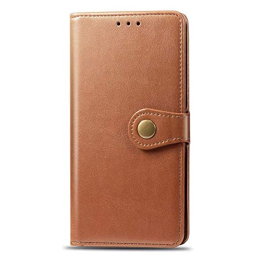zl one Kompatibel med/ersättning för telefonfodral Samsung Galaxy Note 8 PU-läderskydd sött målat kortfack plånbok flip fodral (brun)