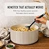 GreenLife 16-Piece Nonstick Cookware Set, Non-Toxic Ceramic Pots and Pans Set, Durable Healthy Kitchen Essentials, Fast Heating, Induction Ready, Easy Clean Dishwasher Safe, PFAS-Free, Beige Taupe #1