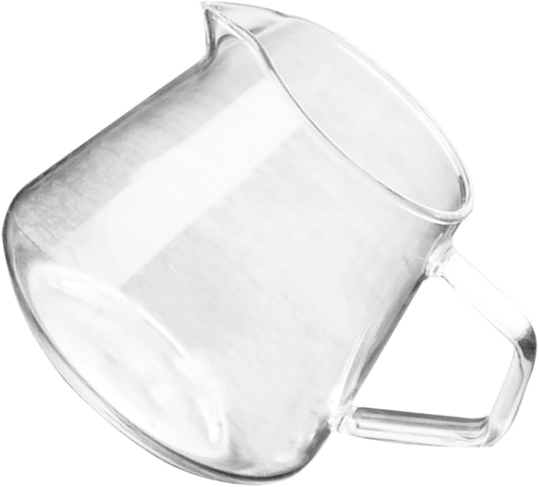 Luxshiny Camping Coffee Kettle Lid 650ml Glass Pot Heat Resistant for Tea House
