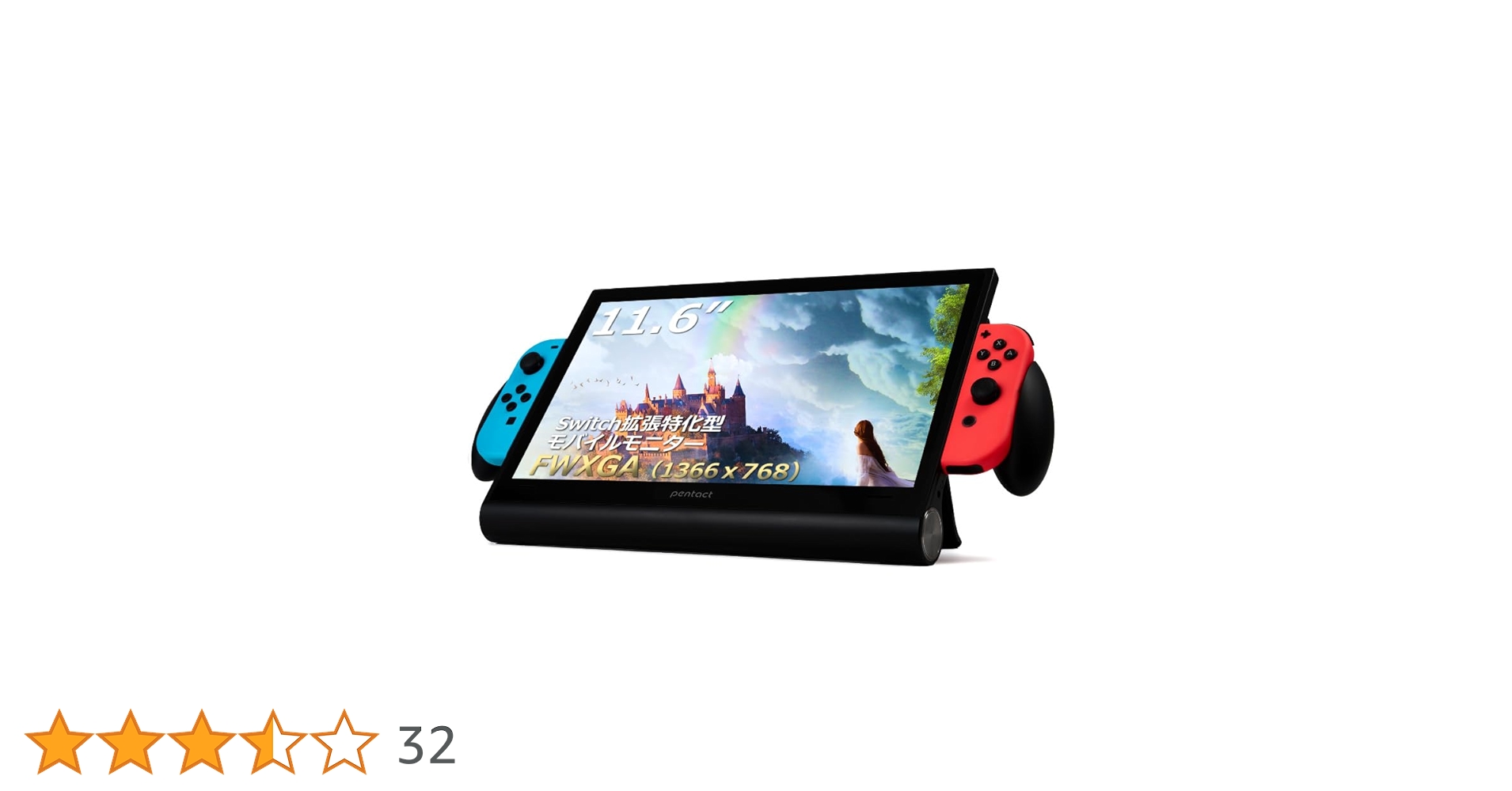 週末ゲリラセール］pentact ポータブルモニター Amazon.co.jp: PENTACT モバイルモニター 11.6インチ 自立型