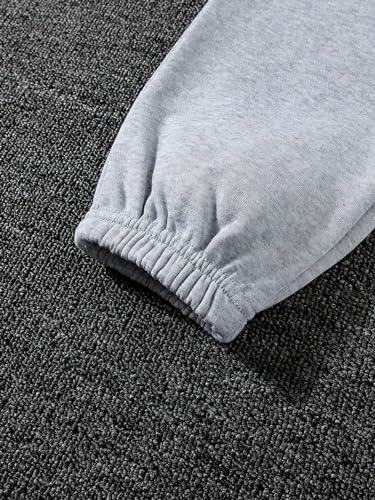 Image of Floerns Girl's 2 Pcs Elastic Waist Jogger Pants Active Running Sweatpants
