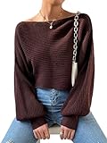 Combina este elegante suéter con una camiseta o camisola básica, jeans de cintura alta, pantalones o botas para lucir genial mientras viajas.Adecuado para primavera y otoño e invierno frío.