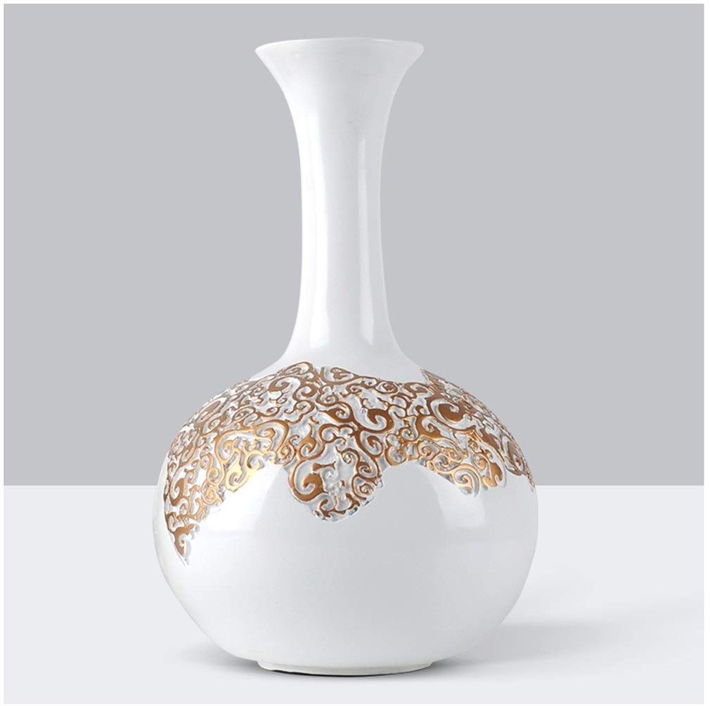 Vase minimaliste rétro salon décoration fleur table à manger MU