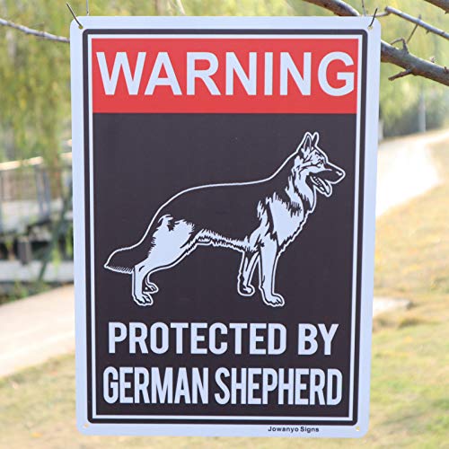 Panneau German Shepherd pour la tranquillité de la maison et protection du jardin - 4