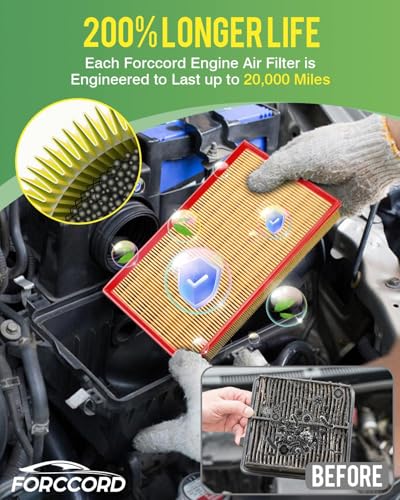 Image of 2-Pack Engine Air Filters for 2018-2026 Equinox, 2018-2026 Terrain