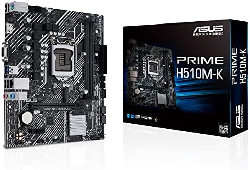 ASUS Prime H610M-K D4 mATX Motherboard for Intel LGA1700 CPUs