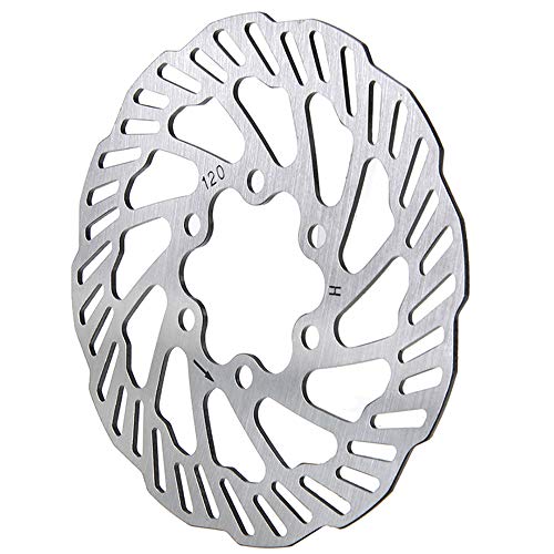 heiyun 120mm 140mm 160mm 180mm 203mm CNC Bicycle Parts Road MTB Rotors Stainless Steel Bike Brake Rotor Bicycle Brakes Bike Disc Brake Brake Discs(120mm)